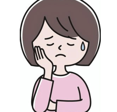 不安そうな女性