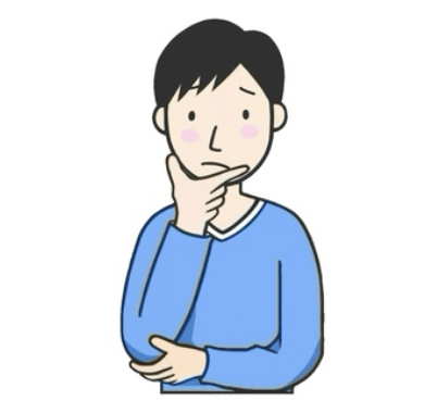 疑問に思う女性