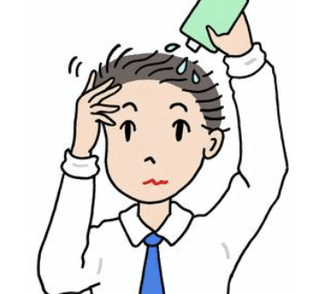 考え込む男性