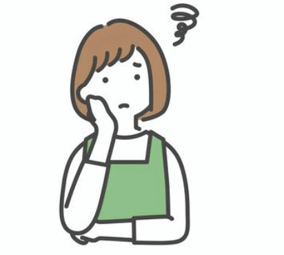 不安そうな保育士