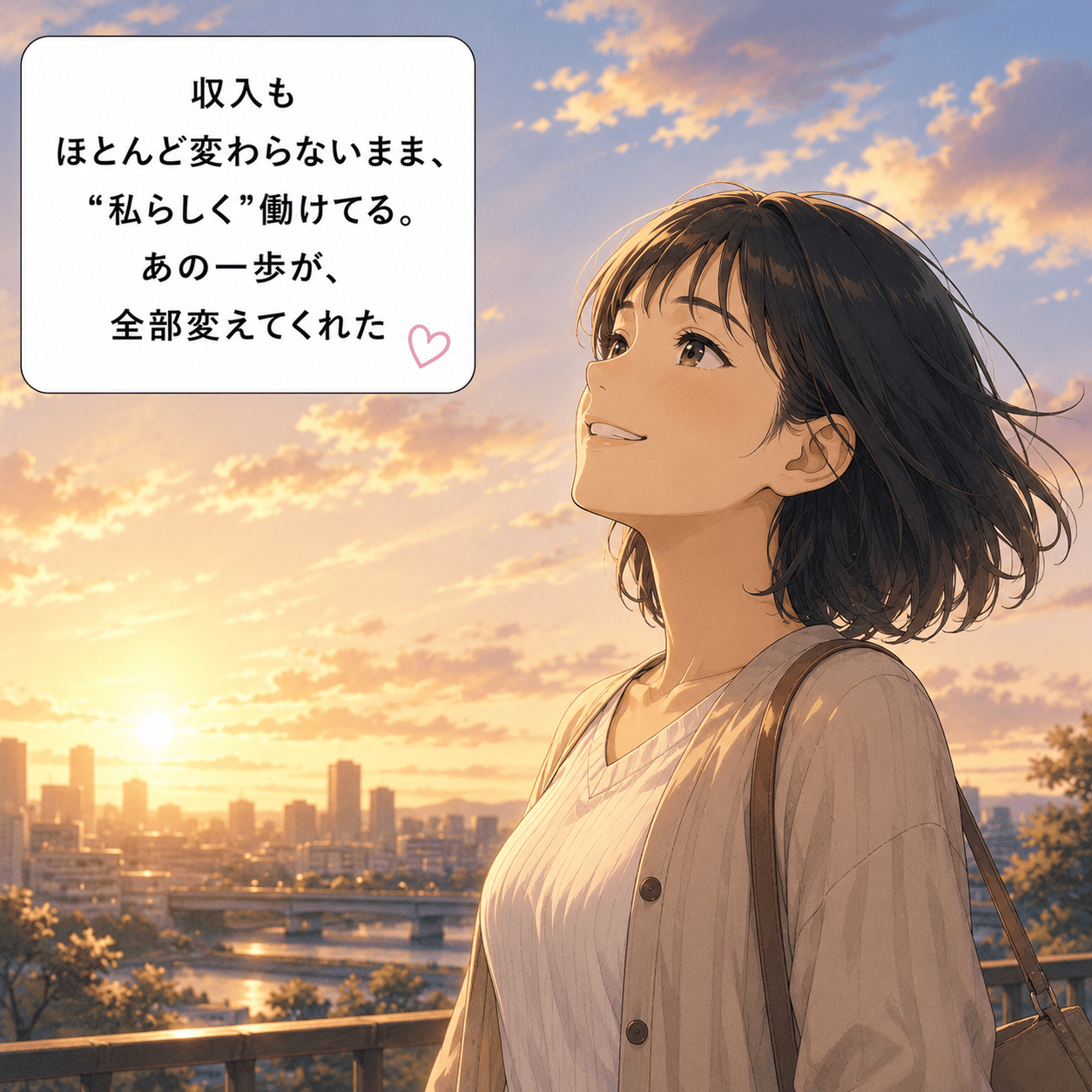 収入を大きく下げずに自分らしく働けるようになる