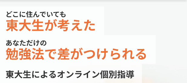 現役東大生によるオンライン個別指導 トウコベ